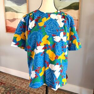 Josephine Vibrant Floral Top